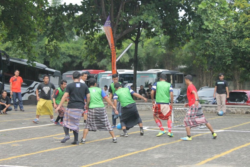 Pertandingan futsal di UBSI Games 2019.