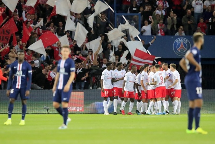 Pertandingan PSG melawan Reims di Stadion Parc des Princes, Kamis (26/9) dini hari WIB.