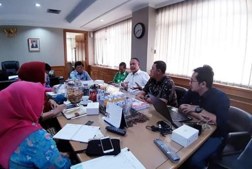 Pertemuan antara pengurus FKDB dengan Deputi Bidang Kekuarga Sejahtera dan Pemberdayaan Keluarga BKKBN Jumat (19/7)