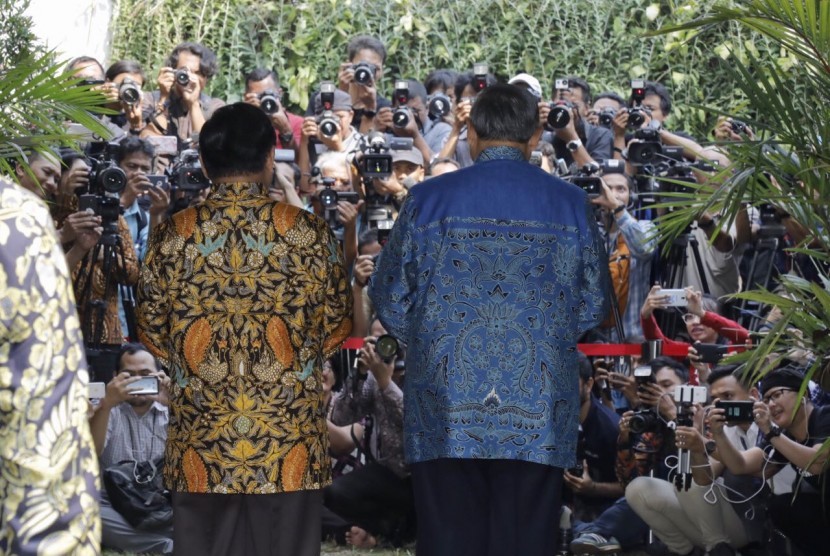 Pertemuan balasan SBY ke Prabowo, Senin (30/7).