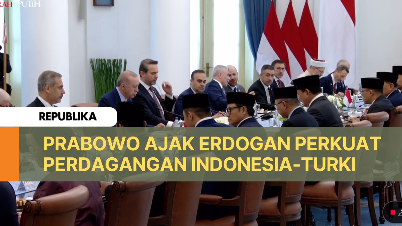 Prabowo Ajak Erdogan Perkuat Sektor Perdagangan Indonesia dan Turki