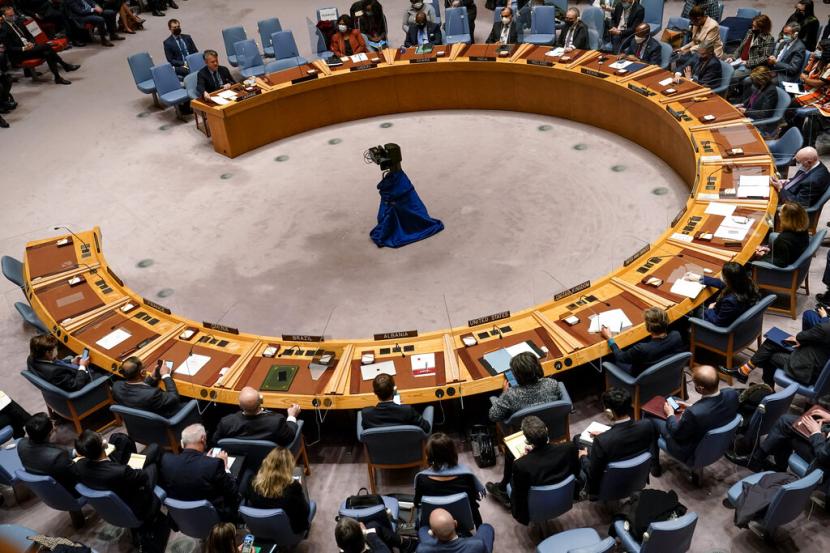 Pertemuan Dewan Keamanan Perserikatan Bangsa-Bangsa (DK PBB), ilustrasi
