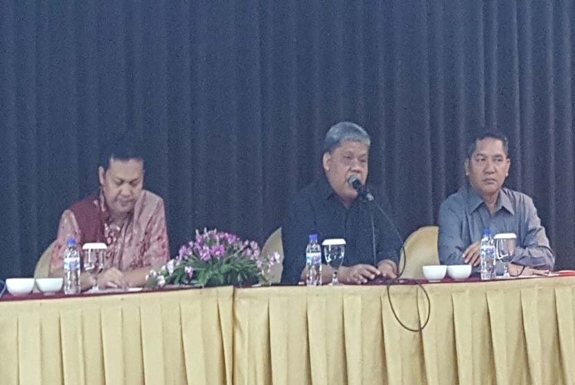 Pertemuan Forum Wakil Rektor Bidang Kerja Sama di Surabaya, Ahad (29/11).