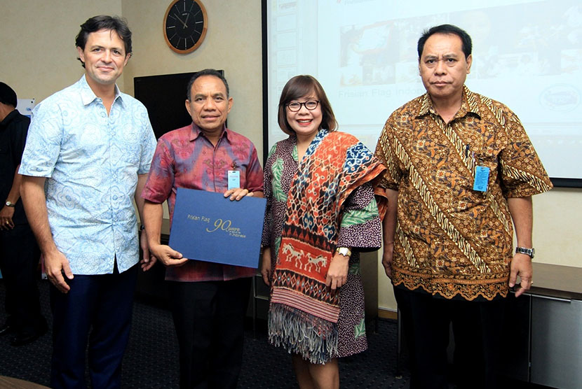 Pertemuan Gubernur NTT bersama pimpinan Frisian Flag Indonesia