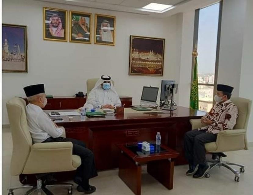 Pertemuan Kemenag dengan Kementerian Haji Arab Saudi 