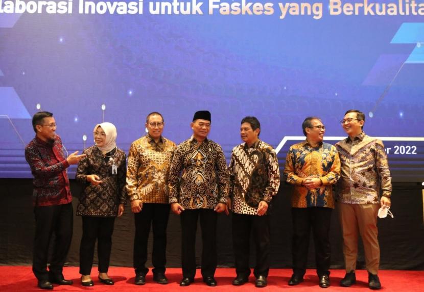 Pertemuan Nasional Fasilitas Kesehatan tahun 2022 di Jakarta, Rabu (19/10/2022).