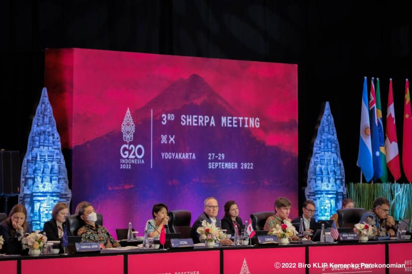 Pertemuan Sherpa ketiga G20 di Yogyakarta