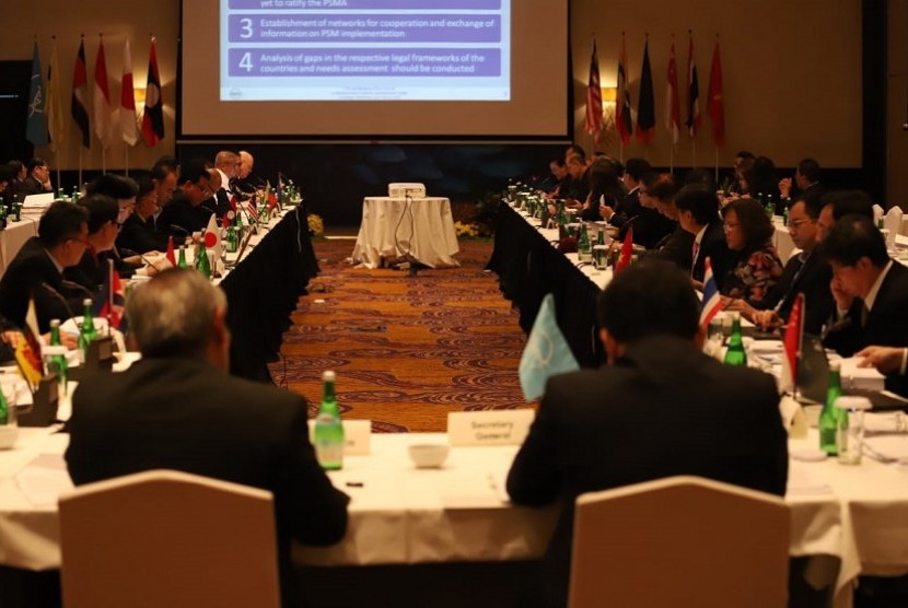 Pertemuan Southeast Asian Fisheries Development Center (SEAFDEC) Council Meeting ke-51, Selasa (19/3), membahas komitmen regional terkait keberlanjutan sumber daya perikanan di kawasan Asia Tenggara.