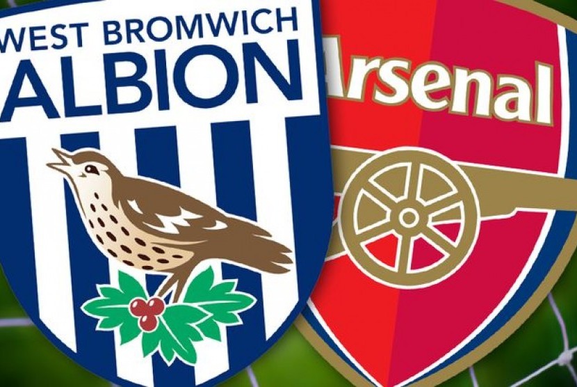 Pertemuan WBA kontra Arsenal.