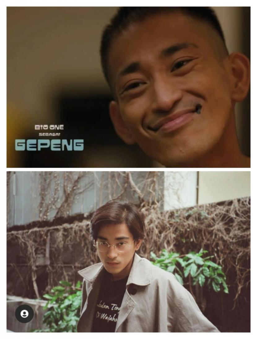 Perubahan ekstrem aktor Bio One saat memerankan karakter Gepeng Srimulat.