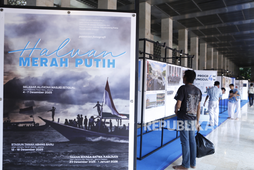Pameran “Haluan Merah Putih” Hadir di Istiqlal, Soroti Kinerja Setahun Pemerintahan Prabowo
