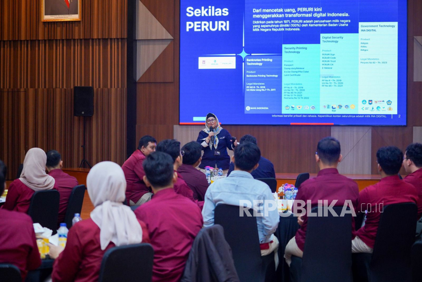 Peruri Perkenalkan Peran GovTech Indonesia Kepada CPNS Kementerian PANRB