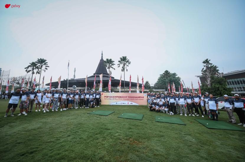  Perusahaan rintisan tanda tangan elektronik tersertifikasi di Indonesia, Privy, sukses menggelar ajang golf bertajuk Privy Golf Point (PGP) Championship Tournament 2023 di lapangan Pondok Indah Golf, Jakarta, Sabtu (25/11/2023).