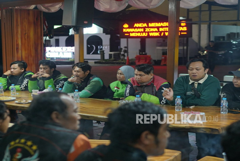 Perwakilan Driver Ojek Online di Kota Cimahi dan Kabupaten Bandung Barat Sepakat Tak Akan Mengikuti Aksi Demonstrasi.