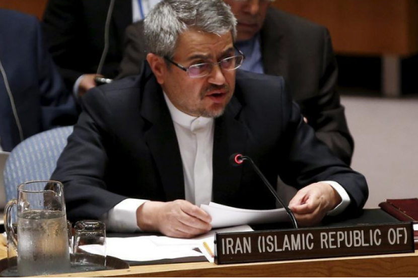 Perwakilan Iran untuk PBB Gholamali Khoshro