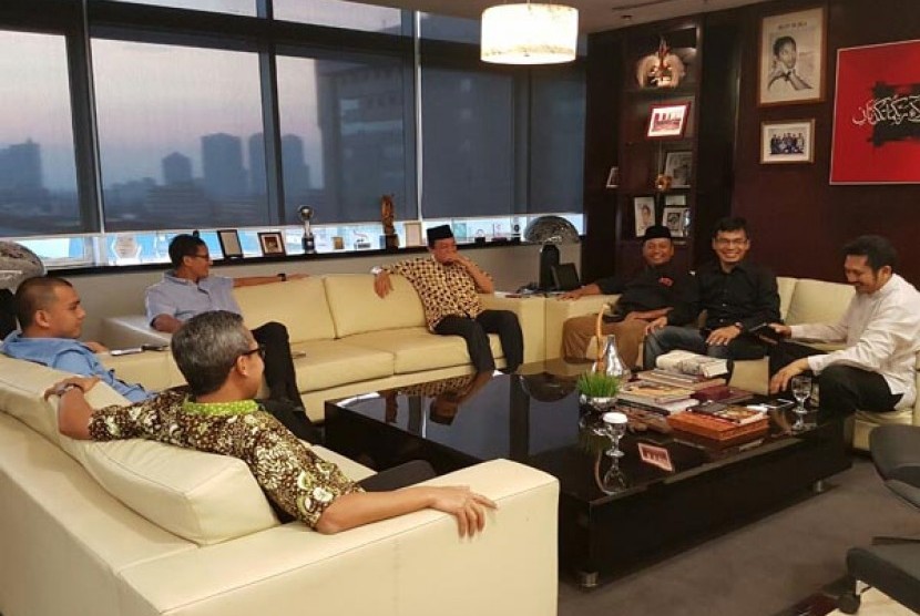 Perwakilan Majelis Pelayan Jakarta bertemu dengan Sandiaga Uno