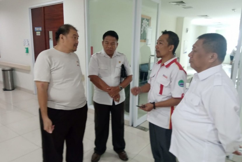 Perwakilan manajemen Alfamart sempat mengunjungi korban di RS Tarakan.