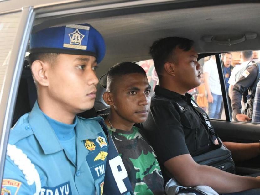 Perwira TNI AL gadungan ditangkap di Monas, Jakarta Pusat.