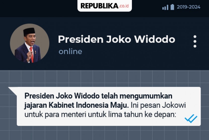 Pesan Jokowi