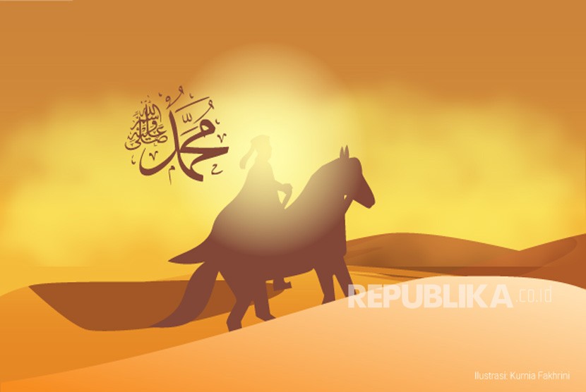 Nabi Muhammad (ilustrasi).