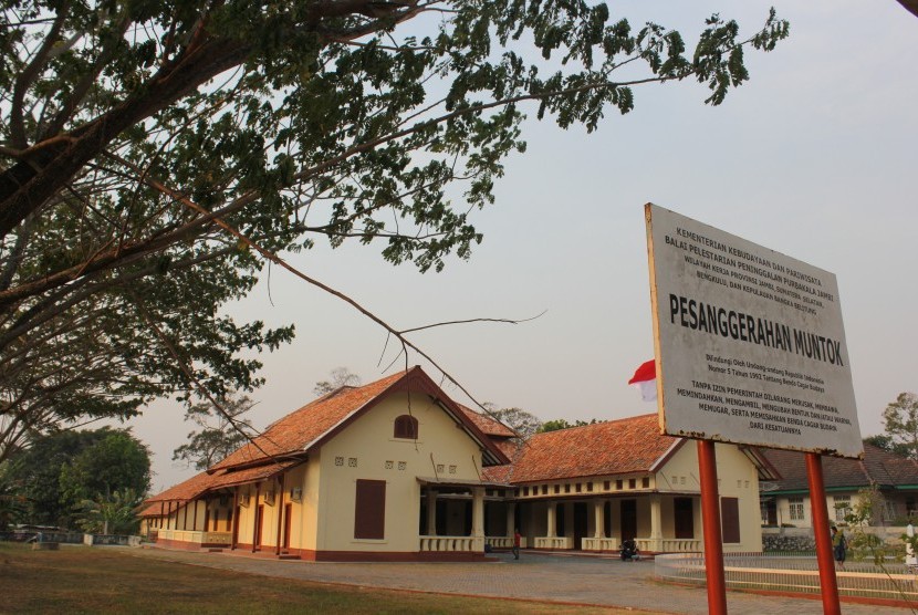 Pesanggrahan Muntok sebagai salah satu destinasi wisata bersejarah di Bangka Barat