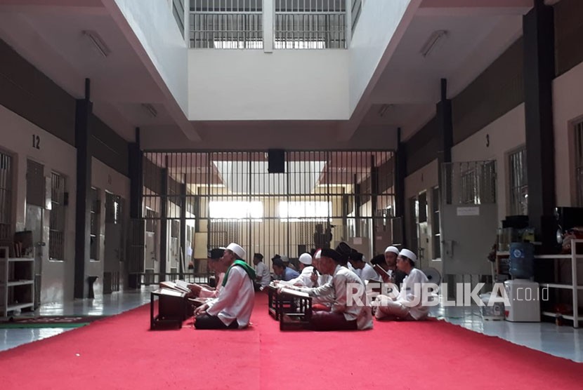Pesantren di Lapas Klas 1 Lowokwaru Kota Malang. 