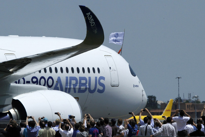 Pesawat Airbus terbaru A350