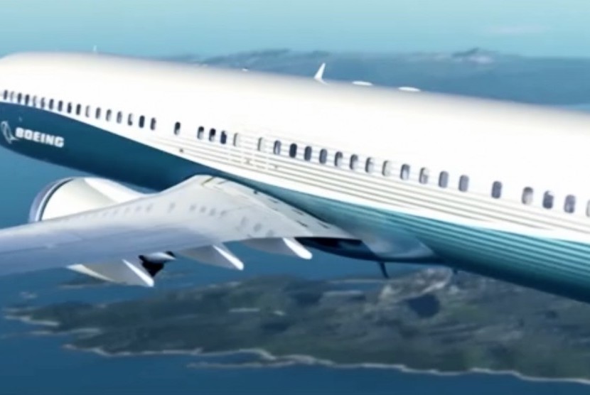 Pesawat Boeing (ilustrasi)