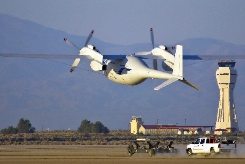 Pesawat drone Boeing Phantom Eye milik militer Amerika Serikat (Ilustrasi)