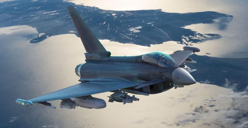 Pesawat Eurofighter Typhoon milik Austria yang diincar Menhan Prabowo Subianto untuk memperkuat INI AU.