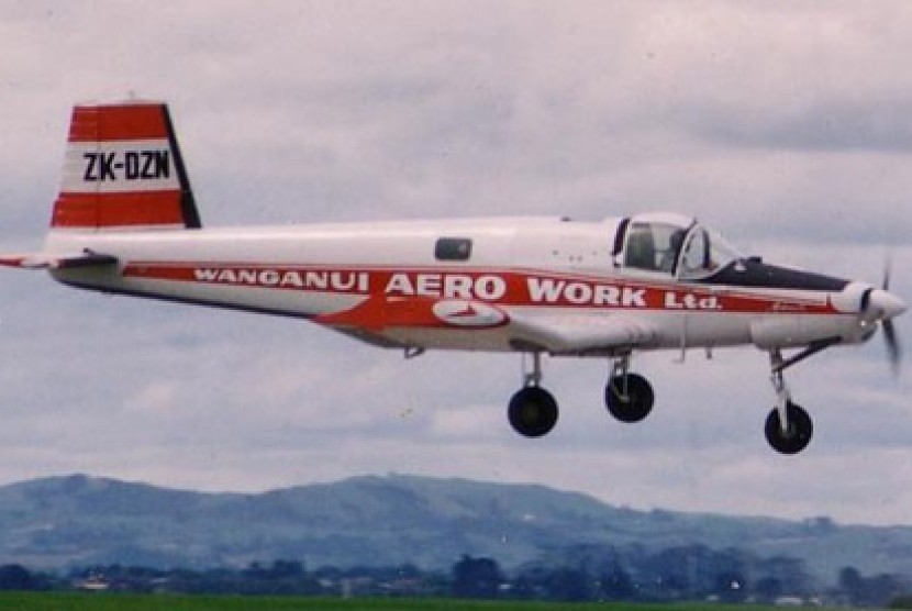 Pesawat jenis Fletcher FU 24. 