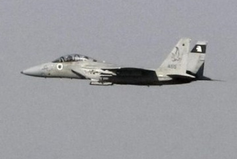 Pesawat Jet tempur F-15 milik Israel