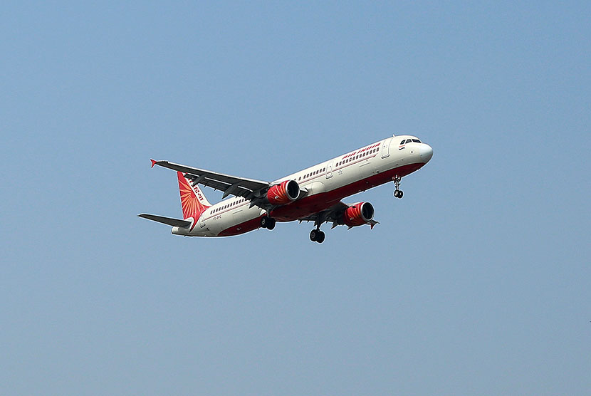 Pesawat maskapai Air India.   (ilustrasi)