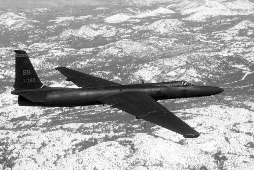 Pesawat mata-mata AS U2 yang ditembak jatuh oleh Uni Soviet pada 1960.
