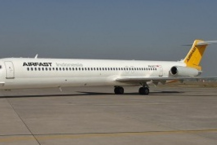 Pesawat milik Airfast (ilustrasi)