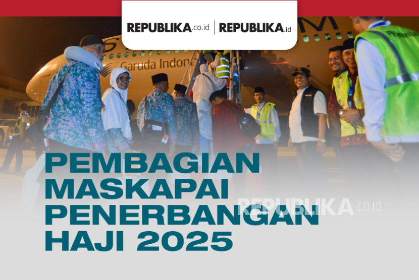 pesawat / penerbangan haji (ilustrasi) 