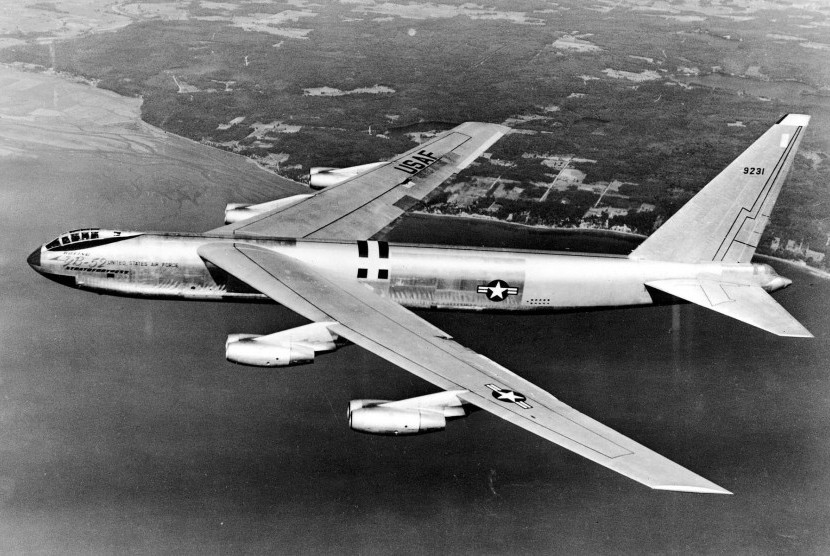 Pesawat pengebom AS B-52.