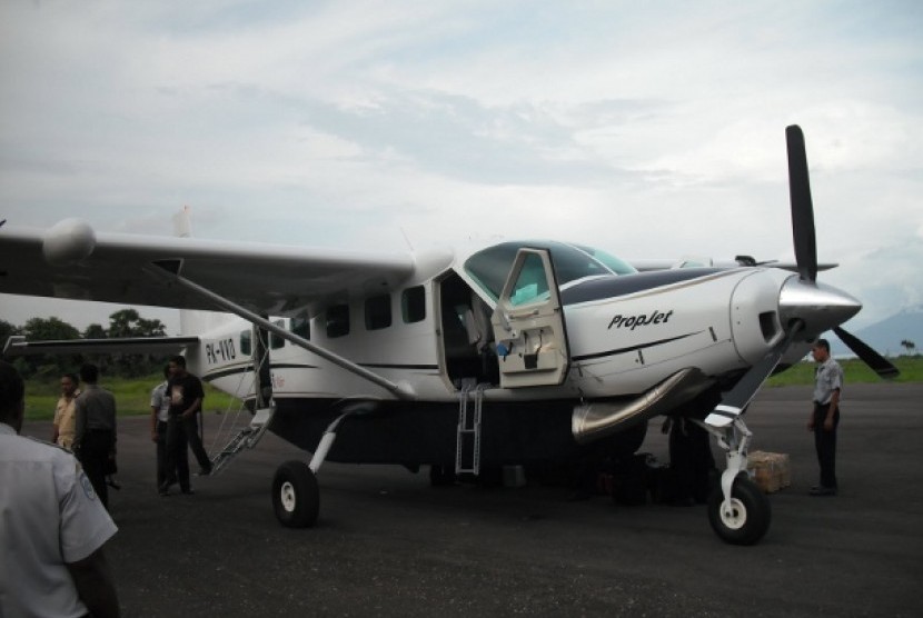 Pesawat PK VVQ maskapai Susi Air (Ilustrasi)