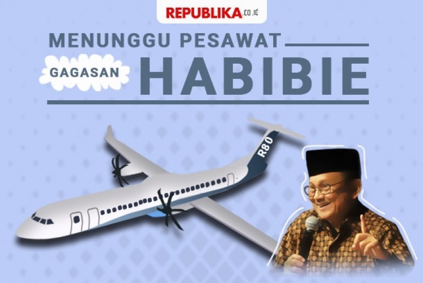 Pesawat R80 Rancangan BJ Habibie