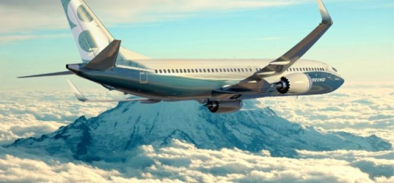 Pesawat terbaru Boeing 737 MAX yang dibeli maskapai Lion Air. Lion membeli 201 unit pesawat ini dan puluhan lain pesawat 737 Next Generation. Total pembelian seharga 21,7 miliar dolar AS memecahkan rekor Boeing.