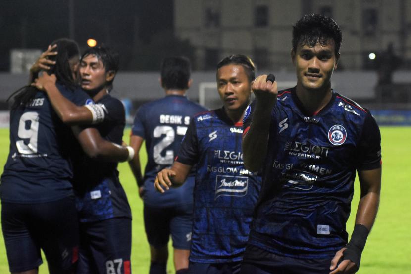 Lawan Bali United, Arema FC Targetkan Peroleh Tiga Poin Kemenangan (ilustrasi).