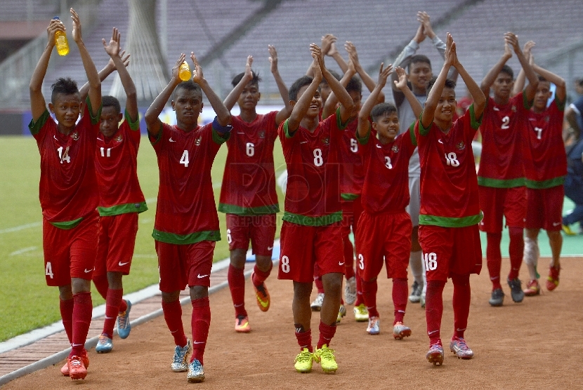 Pesepak bola Timnas Indonesia U-16.