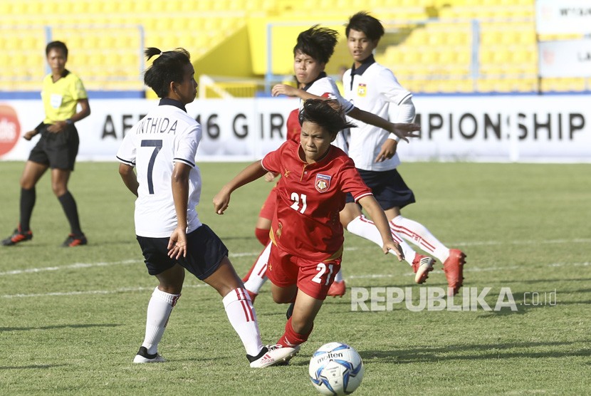 Pertandingan sepak bola putri di Asia Tenggara (ilustrasi). 
