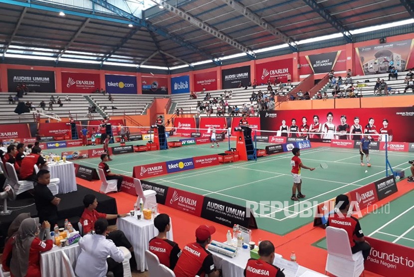 Tak hanya Solo, audisi PB Djarum 2018 juga berlangsung di GOR Satria, Purwokerto, Jawa Tengah, beberapa waktu lalu..