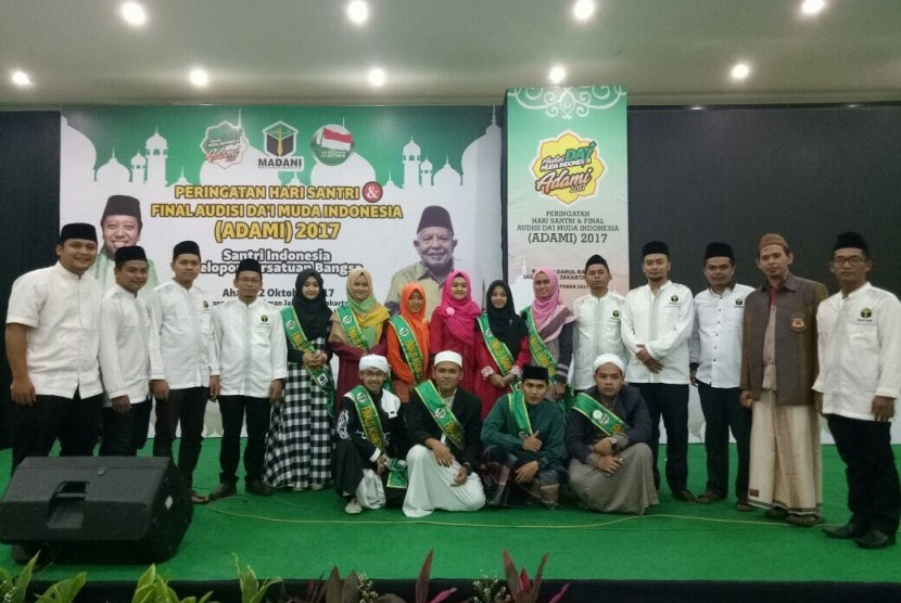 Para peserta Audisi Dai Muda Indonesia (Adami) 2017