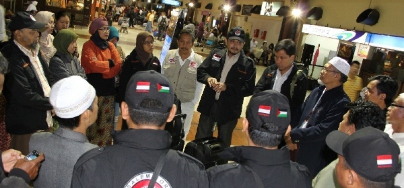 Peserta GMJ Rute 2 saat tiba di Bandara Amman, Yordania.