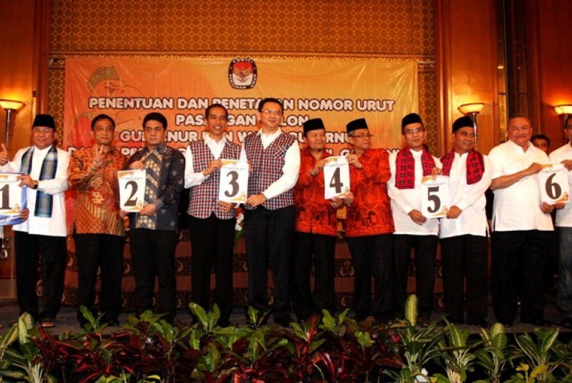 Peserta Pemilu Kepada Daerah DKI Jakarta 2012-2017