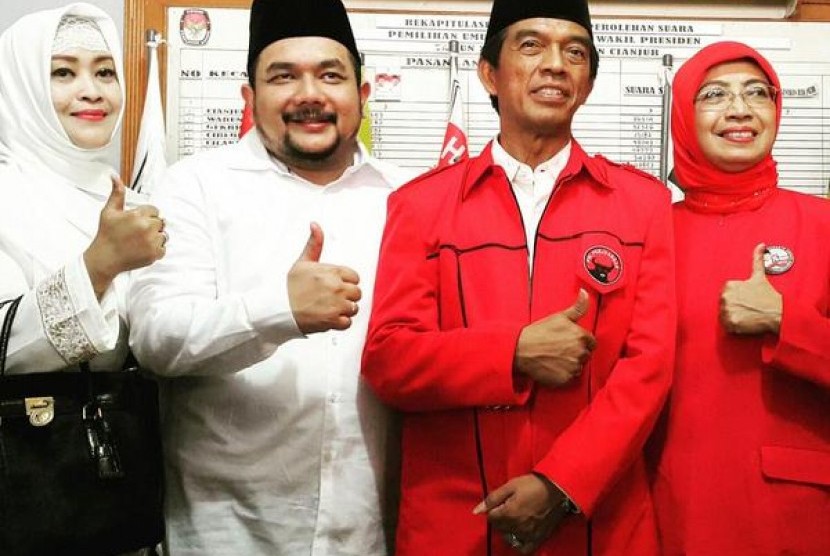 Peserta Pilbub Cianjur, asangan Suranto-Aldwin.