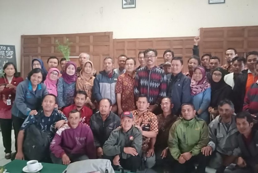 Peserta sosialisasi pengendalian organisme pengganggu tanaman Kementan