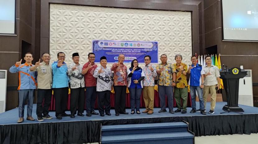 Peserta ToT Pandu Digital Sektor Pendidikan Provinsi Sumatra Selatan, Kota Palembang, Jumat (19/5/2023).